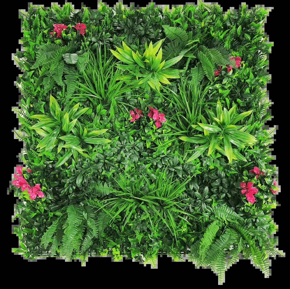 Flowering Lilac Vertical Garden / Green Wall UV Resistant Sample